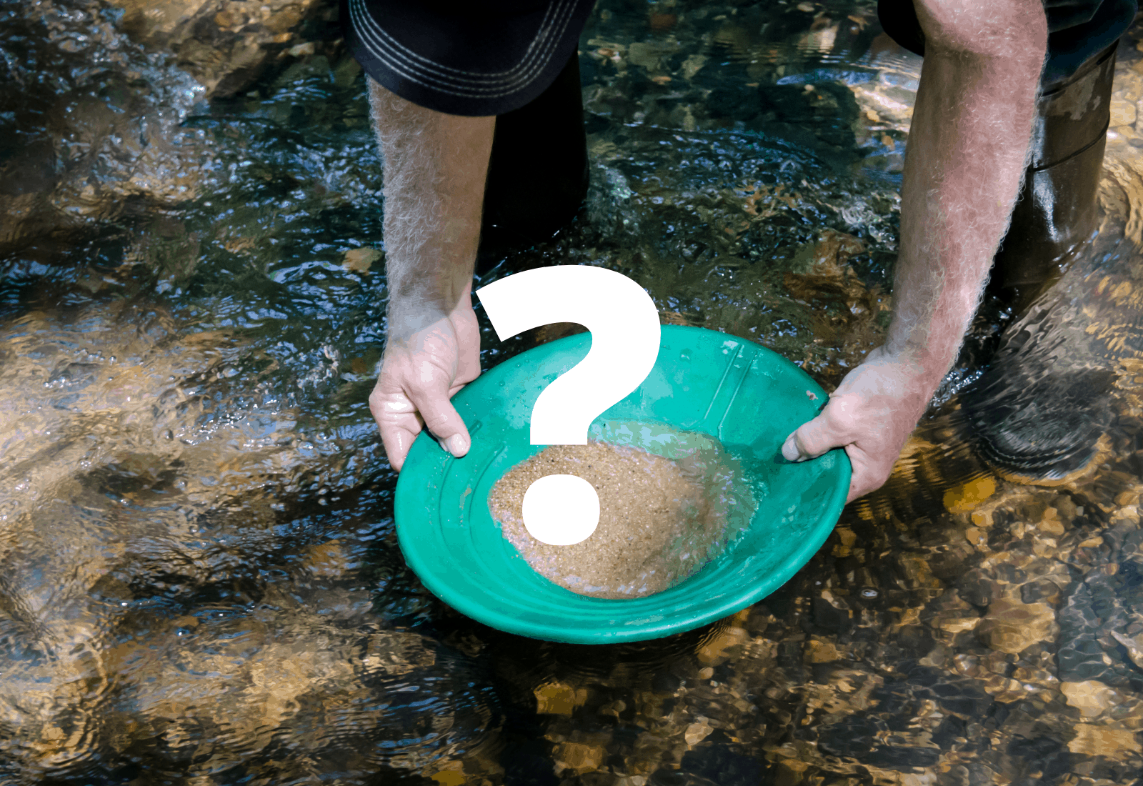 Why Does Gold Panning Work?